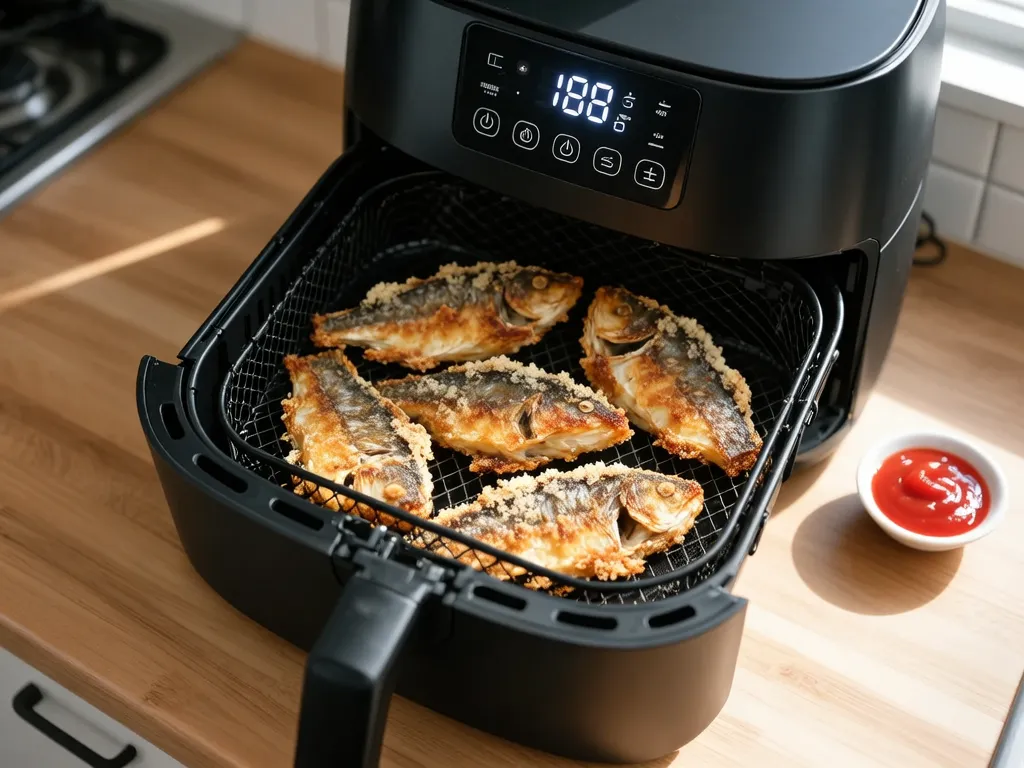 Frozen Fish Fillets cooked in the air fryer — exact time and temperature