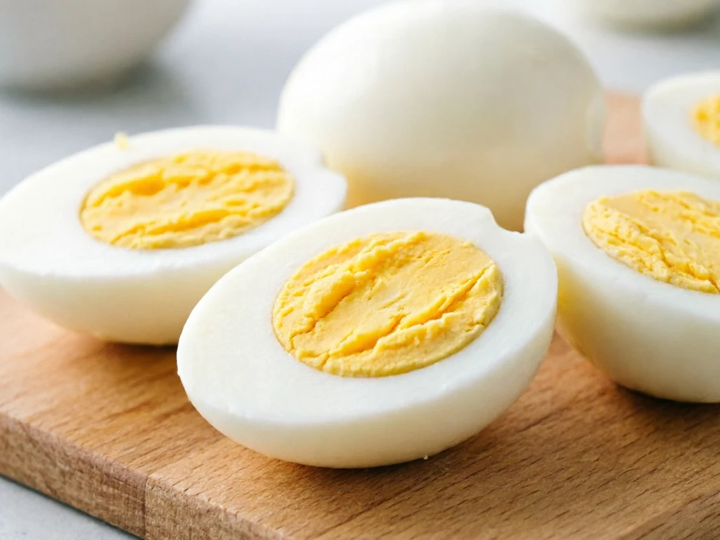 Hard Boiled Eggs cooked in the air fryer — exact time and temperature
