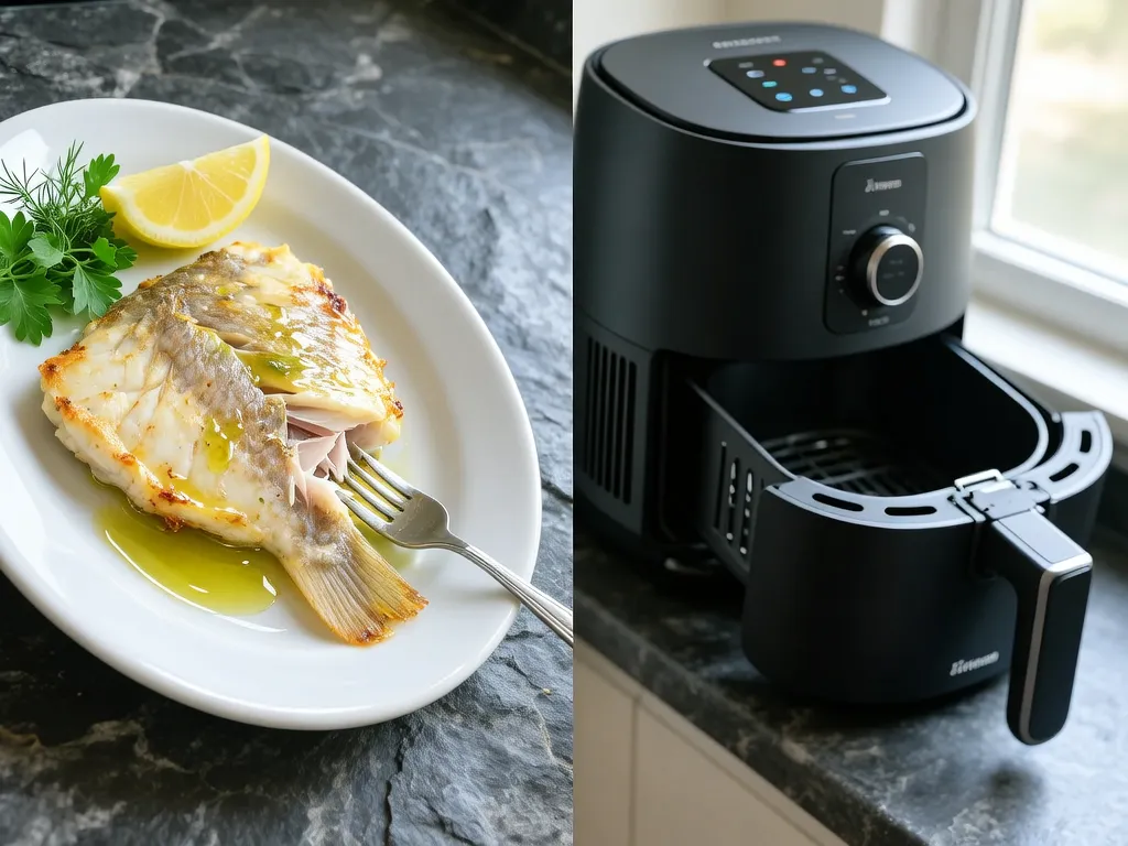 Tilapia Fillet cooked in the air fryer — exact time and temperature